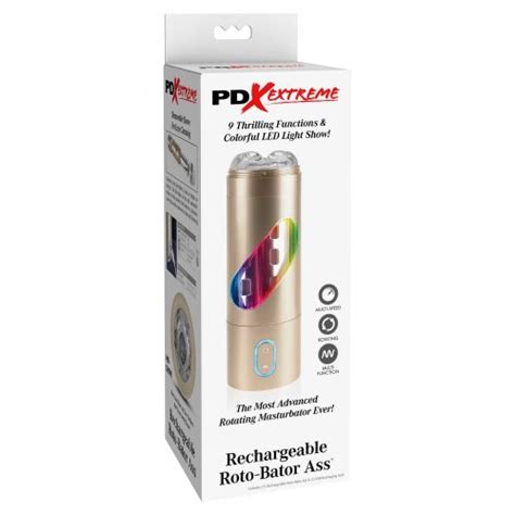 Pipedream Extreme Toyz Rechargeable Roto Bator Ass Sex Toys And Adult