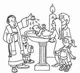 Baptism Sheets sketch template