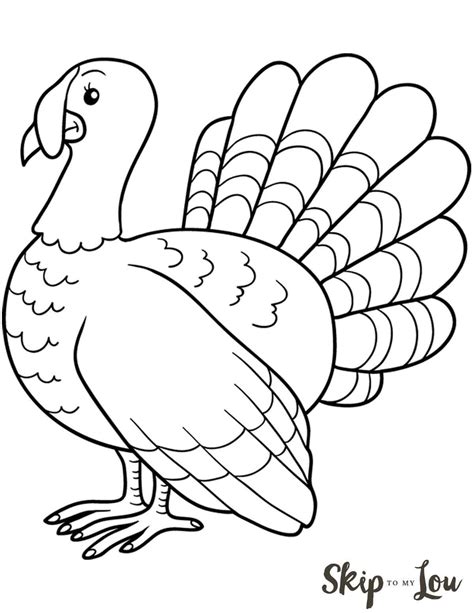 cutest  turkey coloring pages turkey coloring pages
