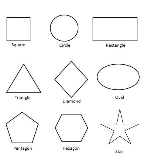 print  shapes worksheet kindergarten shape worksheets