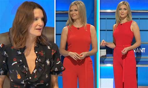 rachel riley countdown beauty winces spelling out naughty word for