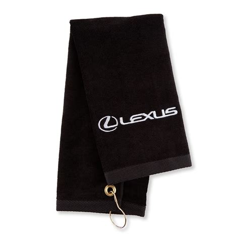 velour golf towel  lexus collection