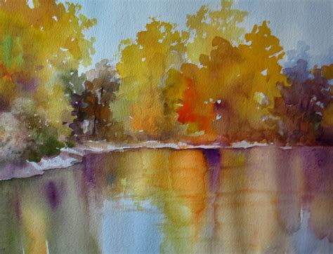 nels everyday painting watercolor landscape sold