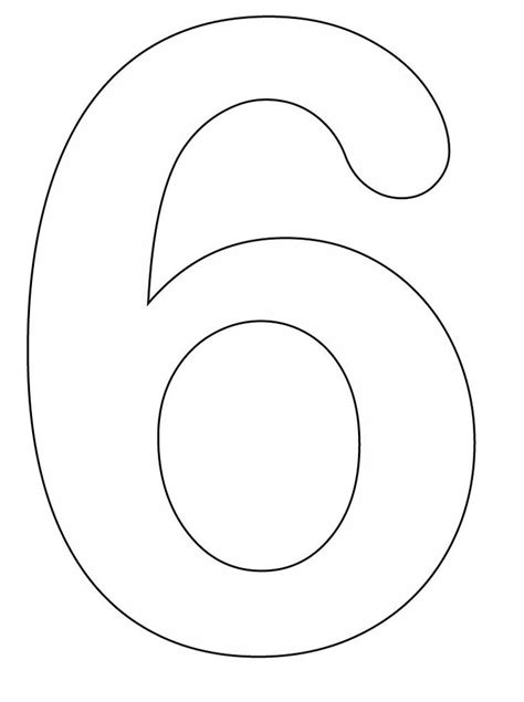 number  coloring page printable pages