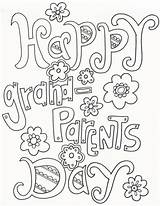 Grandparents Preschool Grandpa Alley Grandparent Thesprucecrafts Grandmothers Getcolorings sketch template
