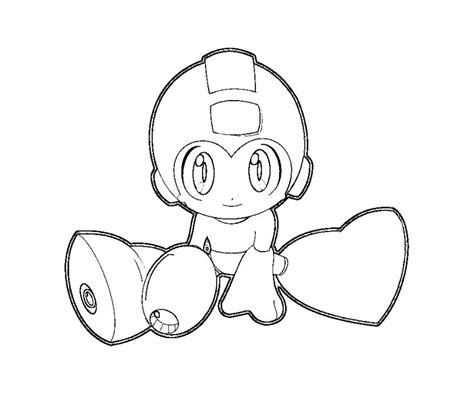 mega man coloring pages coloring home