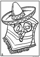 Coloring Pages Mexico Mexican Fiesta Independence Color Drawing Dress Printable Hat Getcolorings Native Getdrawings Print Colorings Drawings sketch template