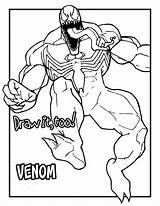 Venom Fortnite Ausmalen Spiderman Ausmalbilder sketch template