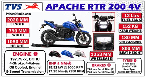 tvs apache rtr   price features specifications lupongovph