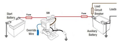 battery isolator wiring diagram