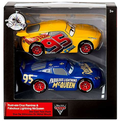 Disney Cars Cars 3 Rust Eze Cruz Ramirez And Fabulous Lightning Mcqueen