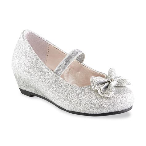 wonderkids toddler girls brandy silver dress shoe shoes baby kids shoes girls shoes