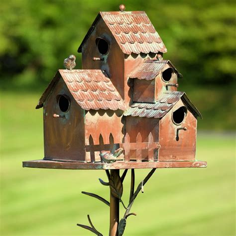 unique home garden decor ideas outdoor birdhouses lesera