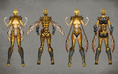 Dvorah Unclothed Concept Characters And Art Mortal Kombat X Mortal