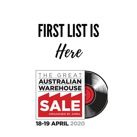 list    record store day australia