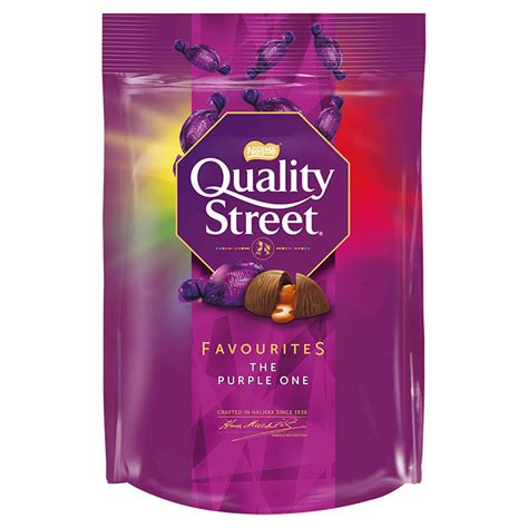 quality street  purple  chocolate sharing bar  quality street