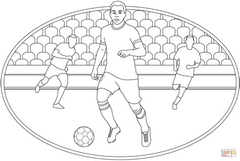football soccer coloring page  printable coloring pages