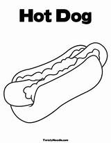 Dog Hot Coloring Pages Printable Dogs Food Emoji Letter Discover Sheets Printablee sketch template