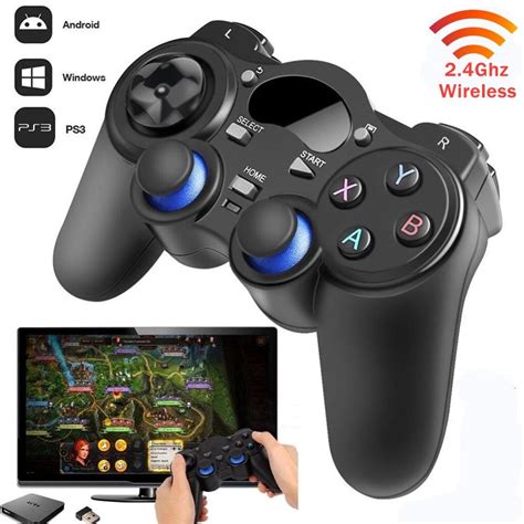 wireless gamepad android pc joystick controller gamepad  pc android tv box phone ps gaming
