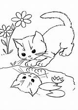 Kitten Tulamama sketch template