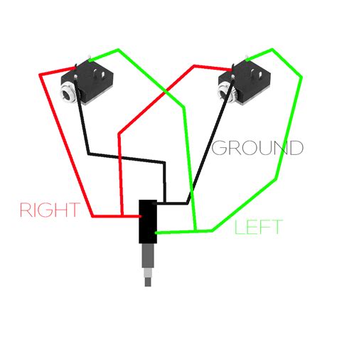 mm jack wiring diagram  mic