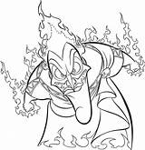 Hades Coloring Pages Fire Anger Disney Hercules Firefighter Netart Color Print Villains Helmet Printable Persephone Getcolorings Search Kiezen Bord Maleficent sketch template
