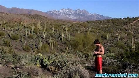 peeing and jerking in the desert