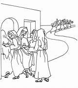 Parable Coloring Bridesmaids Ten Las Kids Parables Pages Diez Bible Jesus Virgins Parábola Vírgenes Clipart Para Virgenes School Parabola Ninos sketch template