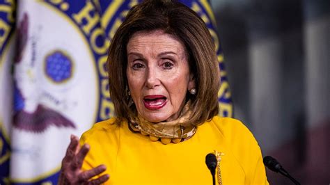pelosi tees off at trump during scorching press conference says he