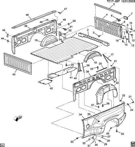 gmc envoy parts diagram northernmake