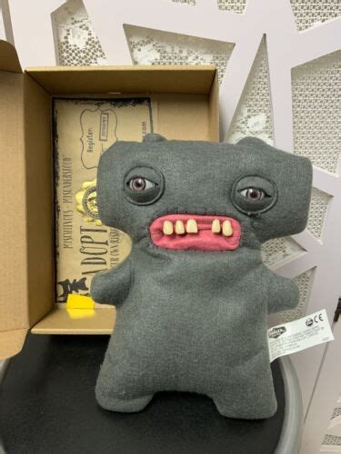 new fuggler gaptooth mcgoo funny ugly monster grey plush 22cm ebay