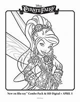 Coloring Pirate Fairy Pages Library Clipart Tinkelbell Tinkerbell sketch template