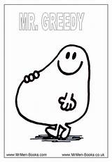 Mr Men Pages Coloring Colouring Miss Little Printables Colour Characters Greedy Sheets Print Coloringhome Color Preschool Popular sketch template