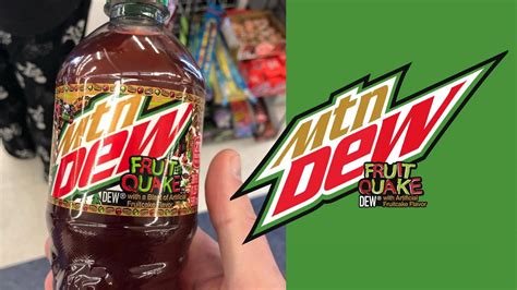 dont understand   fruitcake flavored mtn dew  exists