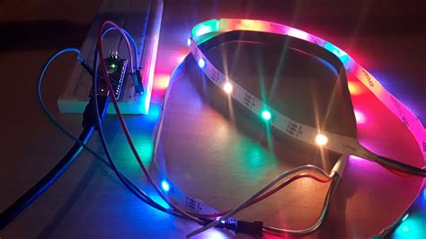 control  led pixel strip wsb   arduino   fastled library michael
