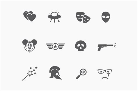 genre icons creative vip