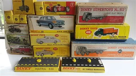 dinky toys scale  lot   empty boxes  catawiki