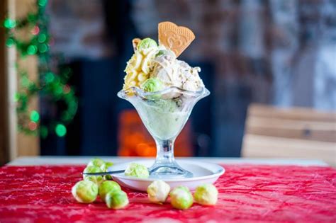 you can buy turkey dinner flavour ice cream at this welsh bistro