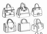 Purse Draw Bag Drawing Bags Handbags Handbag Illustration Purses Step sketch template