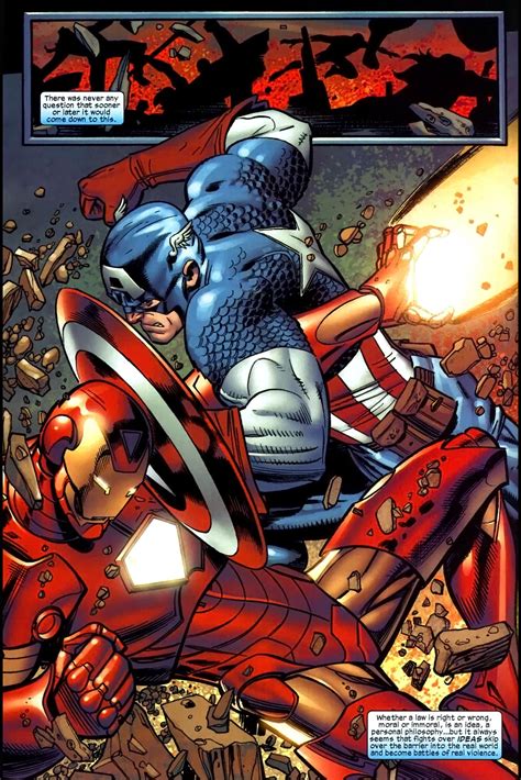 captain america vs iron man amazing spider man 538 comicnewbies
