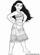 Moana Disney Coloring Pages Print Colorpages sketch template