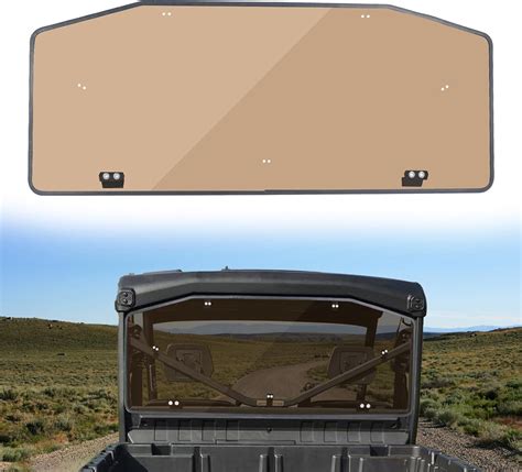 amazoncom cpowace dark tinted rear windshield compatible      defender hd