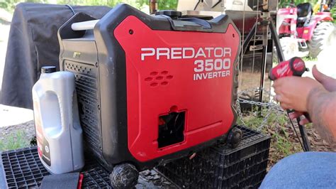 predator  inverter generator service youtube