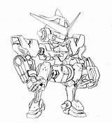 Coloring Medabots Pages Mech Robot Mecha sketch template