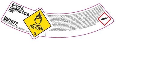 label oxygen indications usage precautions
