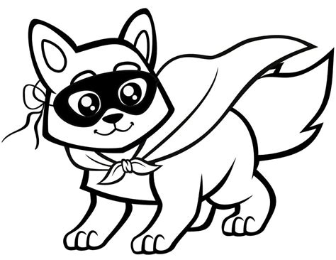 cute baby fox coloring page  printable coloring pages  kids