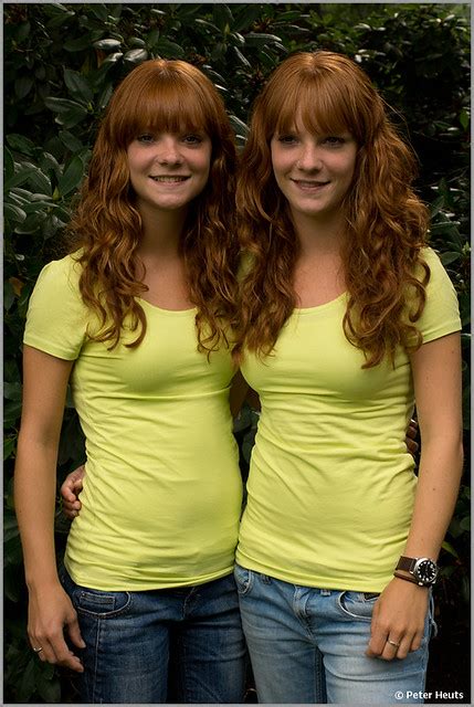 Twins Anne And Malou With Red Hair Event Redhead Day 2012 Flickr
