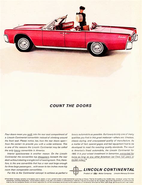 model year madness 10 classic ads from 1962 the daily