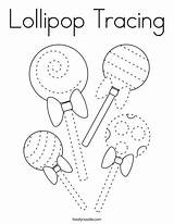 Lollipop Coloring Tracing Worksheets Twistynoodle Preschool Learning Noodle Activities Kids sketch template