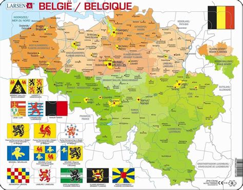 kaart belgie duitsland kaart